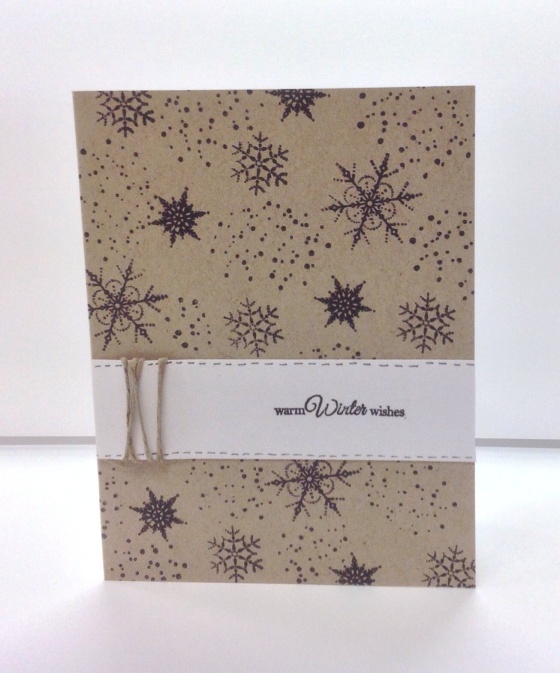 Card Kit - Snowflakes