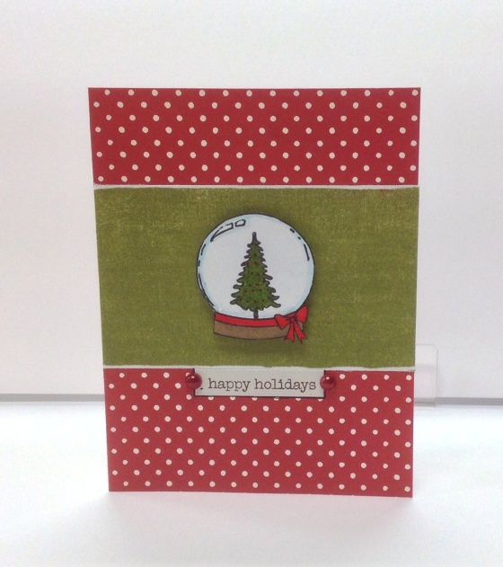 Card Kit - Tree Snowglobe